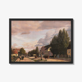 View of a Street in Østerbro outside Copenhagen. Morning Light by Christen Købke - thumbnail_1_bf_67672db6b7c995d950163fa7